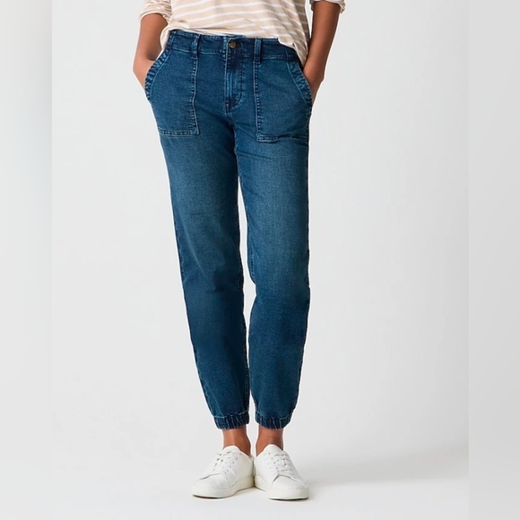 J. Crew Denim - J. Crew Women's Utility jogger jean in signature stretch+